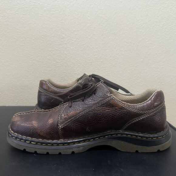 DR MARTENS 11232 BROWN LEATHER CASUAL OXFORD  3 EYELET SHOES SIZE UK10 EU45 - Picture 8 of 12